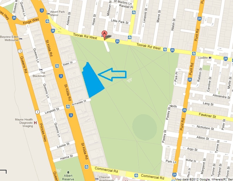 Social Soccer Location